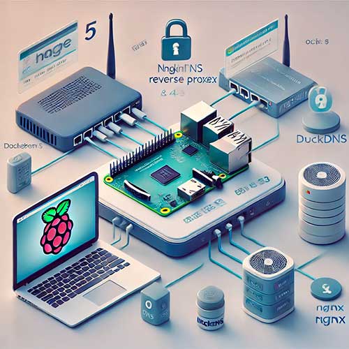 Proxy invers Nginx Dockers Home Assitant